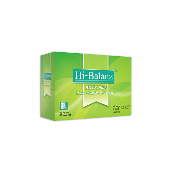 Hi-Balanz KDTX Plus 5 ซอง /กล่อง แพ็ค 3 Hi-Balanz KDTX Plus 5 ซอง /กล่อง แพ็ค 3