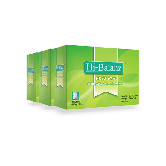 Hi-Balanz KDTX Plus 5 ซอง /กล่อง แพ็ค 3 Hi-Balanz KDTX Plus 5 ซอง /กล่อง แพ็ค 3