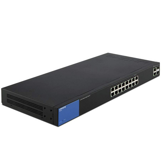 Linksys Smart Switch 16-port + 2 combo (LGS318-AP) Linksys Smart Switch 16-port + 2 combo (LGS318-AP)