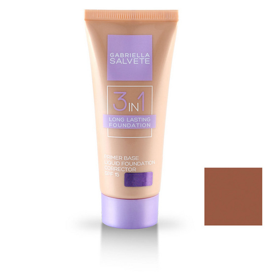Gabriella Salvete 3 in 1 Primer Base Liquid Foundation Corrector 30ml. Gabriella Salvete 3 in 1 Primer Base Liquid Foundation Corrector 30ml.