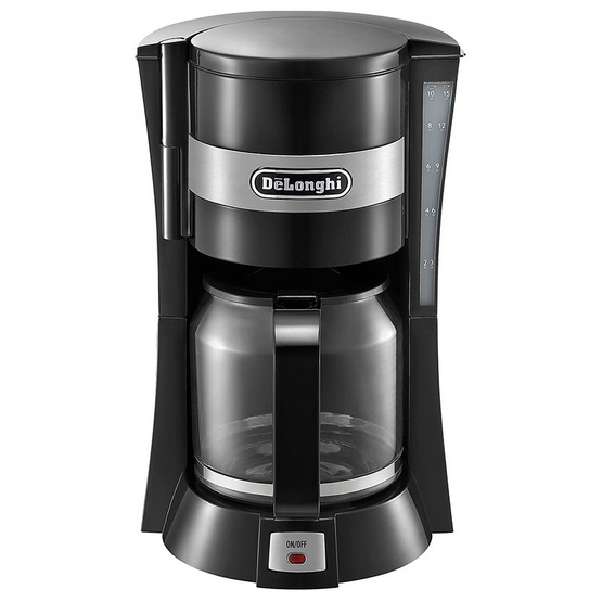 DeLonghi เครื่องชงกาแฟ Drip Coffee รุ่น ICM15210 DeLonghi เครื่องชงกาแฟ Drip Coffee รุ่น ICM15210