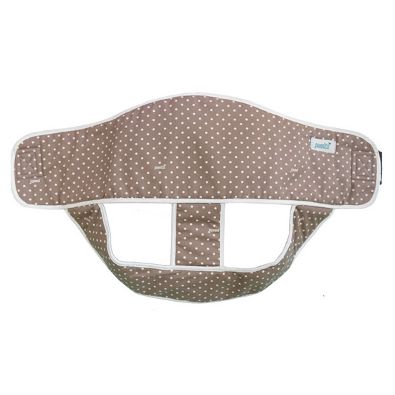 Punnita สายรัดกันตกเก้าอี้ น้ำตาลจุด ผ้า supersoft USA Punnita สายรัดกันตกเก้าอี้ น้ำตาลจุด ผ้า supersoft USA