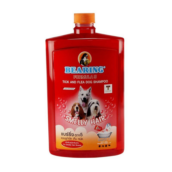 Bearing แชมพูฟองสูตร smelly hair 1500 มล. (แดง) Bearing แชมพูฟองสูตร smelly hair 1500 มล. (แดง)