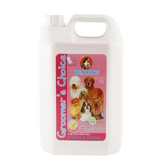 Bearing แชมพูกรูมเมอร์ช้อยส์กลิ่น Baby Powder 3800 มล. Bearing แชมพูกรูมเมอร์ช้อยส์กลิ่น Baby Powder 3800 มล.