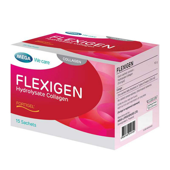 Mega We Care FLEXIGEN คอลลาเจน บรรจุ 15 ซอง Mega We Care FLEXIGEN คอลลาเจน บรรจุ 15 ซอง