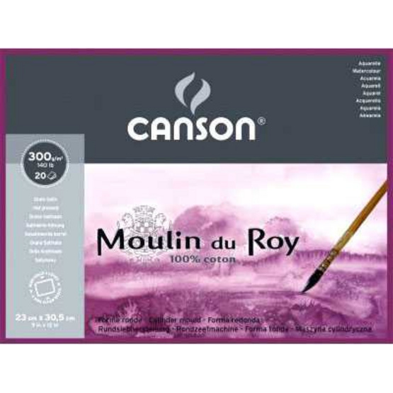 Arches Canson บล็อคมูแลงดูรอย 23x30.5 ซม. 300 กรัม 20แผ่น ผิวเรียบ 400014796 Arches Canson บล็อคมูแลงดูรอย 23x30.5 ซม. 300 กรัม 20แผ่น ผิวเรียบ 400014796