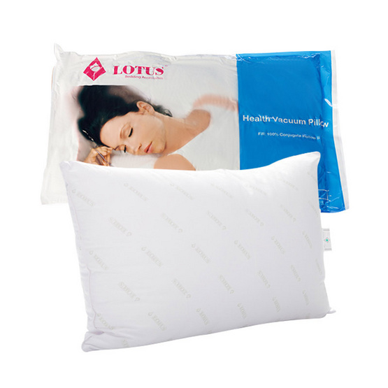 Lotus หมอนหนุนสูญญากาศ (พิเศษ ซื้อ 1 แถม 1) Lotus หมอนหนุนสูญญากาศ (พิเศษ ซื้อ 1 แถม 1)