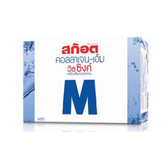 Scotch สก๊อต คอลลาเจน-เอ็ม วิธ ซิงค์ 45 มล Pack 6 Scotch สก๊อต คอลลาเจน-เอ็ม วิธ ซิงค์ 45 มล Pack 6