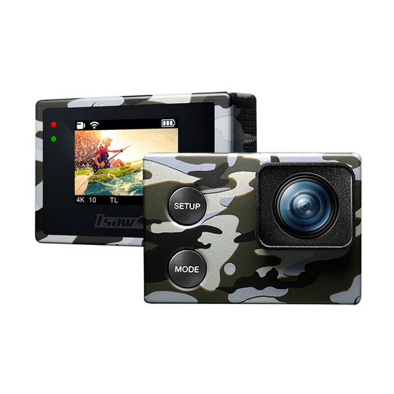 ISAW EDGE Actioncam CAMO EDITION + Micro SD 8 GB ISAW EDGE Actioncam CAMO EDITION + Micro SD 8 GB