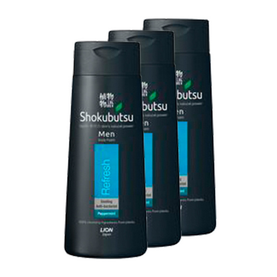Shokubutsu Monogatari Body Foam Refresh 200ml Pack3 Shokubutsu Monogatari Body Foam Refresh 200ml Pack3