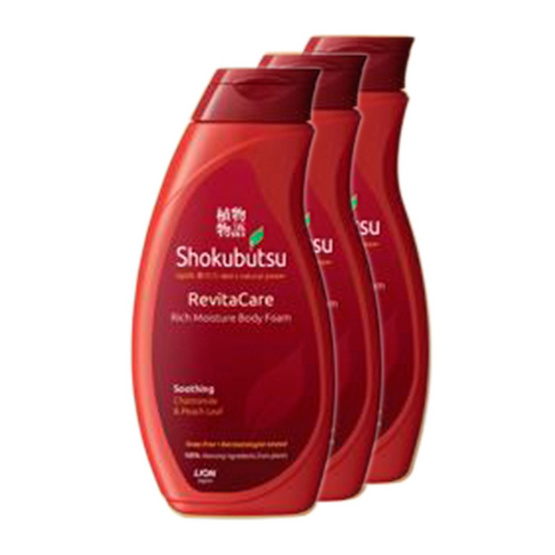 Shokubutsu Monogatari Body Foam Soothing 200ml Pack3 Shokubutsu Monogatari Body Foam Soothing 200ml Pack3