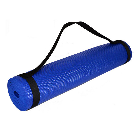 Thai Sports แผ่นรองโยคะ PVC 6 มม. พร้อมสายสะพาย Thai Sports แผ่นรองโยคะ PVC 6 มม. พร้อมสายสะพาย