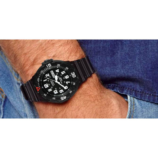 CASIO นาฬิกาข้อมือ รุ่น MRW-200H-1B CASIO นาฬิกาข้อมือ รุ่น MRW-200H-1B