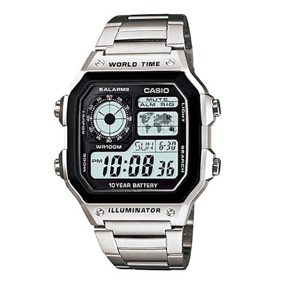 Casio นาฬิกาข้อมือ รุ่น AE-1200WHD-1AVDF Casio นาฬิกาข้อมือ รุ่น AE-1200WHD-1AVDF