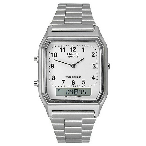 CASIO นาฬิกาข้อมือ รุ่น AQ-230A-7B CASIO นาฬิกาข้อมือ รุ่น AQ-230A-7B