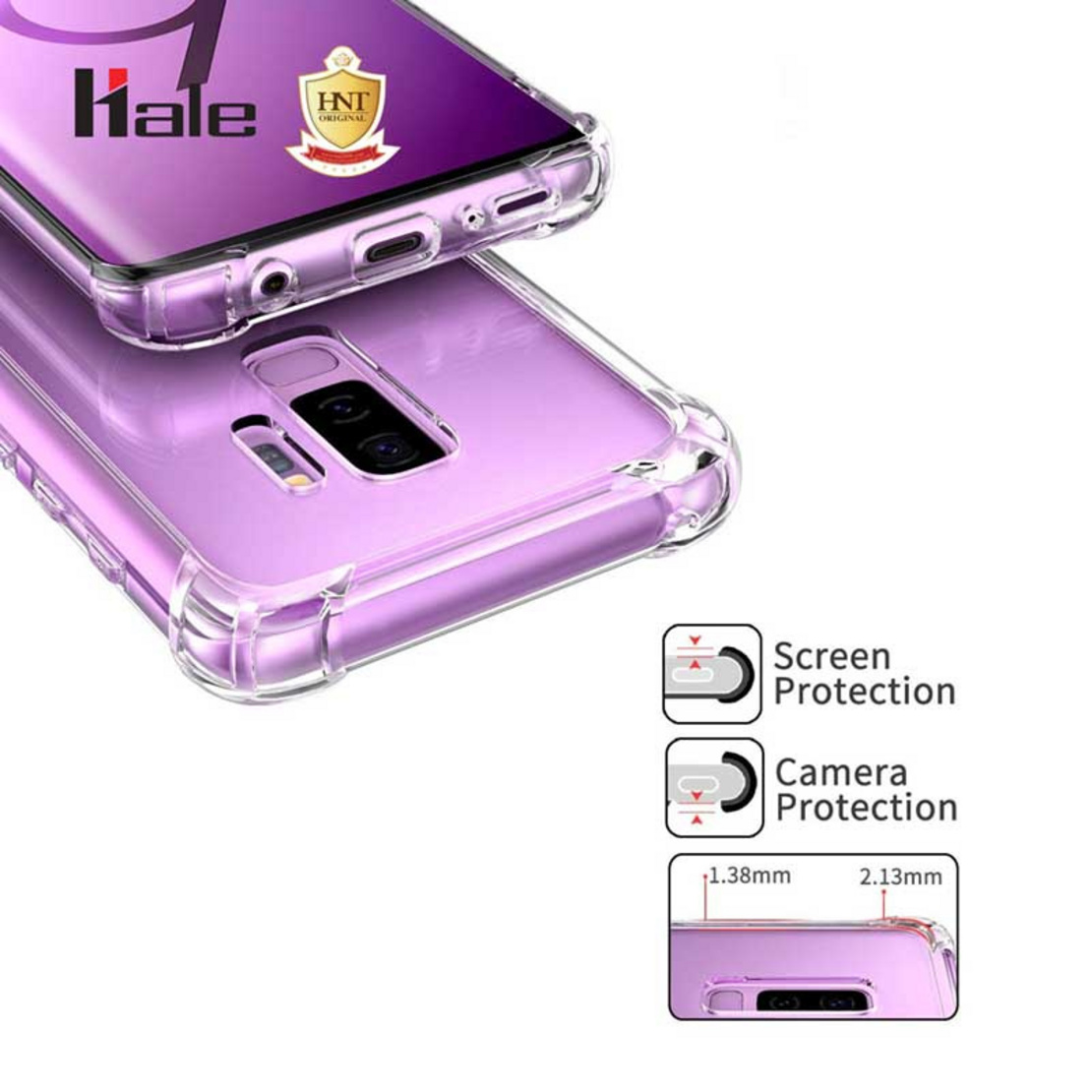 เคส samsung galaxy s9 plus case with screen protector