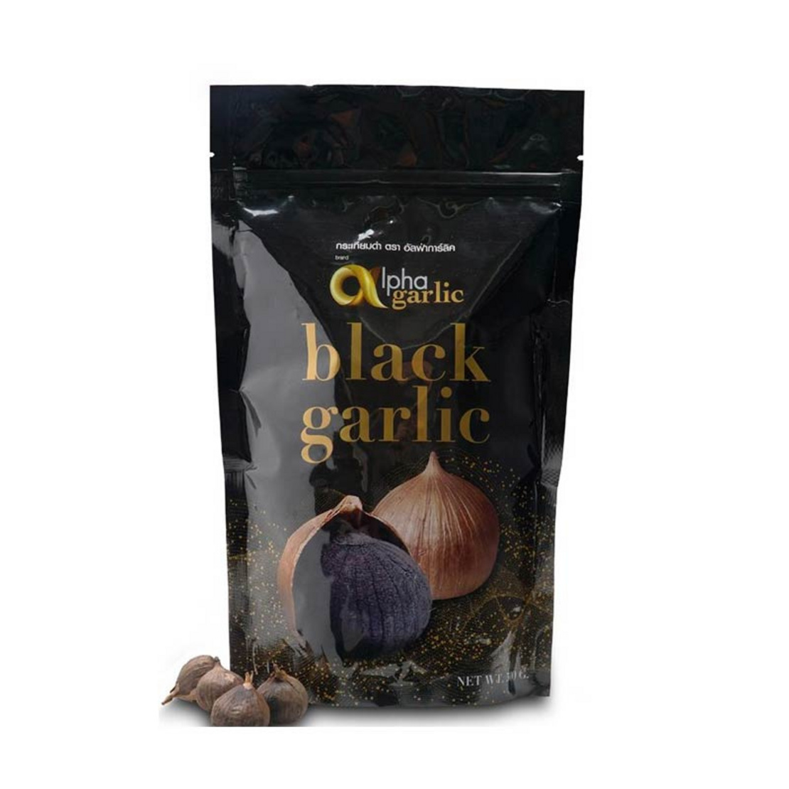 Alfa Garlic กระเทียมดำ ตรา ฮัลฟ่าการ์ลิค 500 กรัม